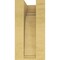 Ekena Millwork 5"W x 5"D x 10"H Wide Warren Rough Cedar Woodgrain TimberThane Corbel, Primed Tan CORUR05X05X10WARRCPR - alternate 2